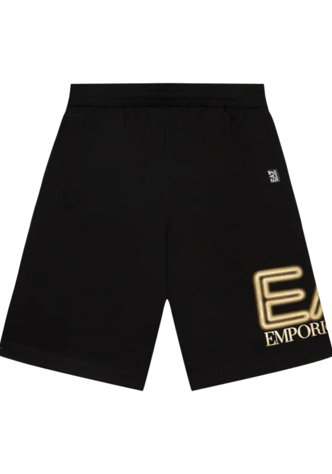 PANTALONCINI Nero/oro Ea7