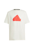 T-SHIRT E CANOTTE Bianco/rosso Adidas