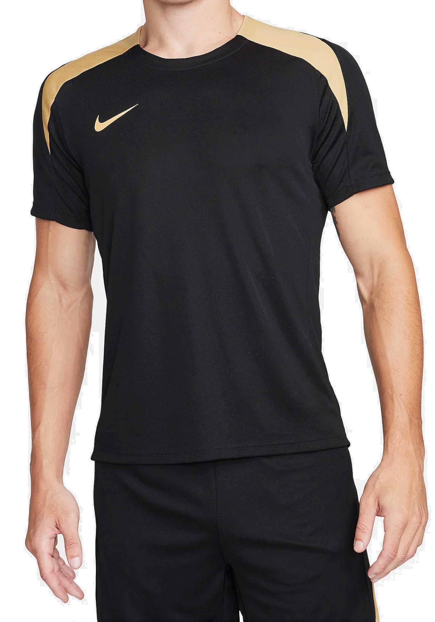 T-SHIRT E CANOTTE Nero/oro Nike