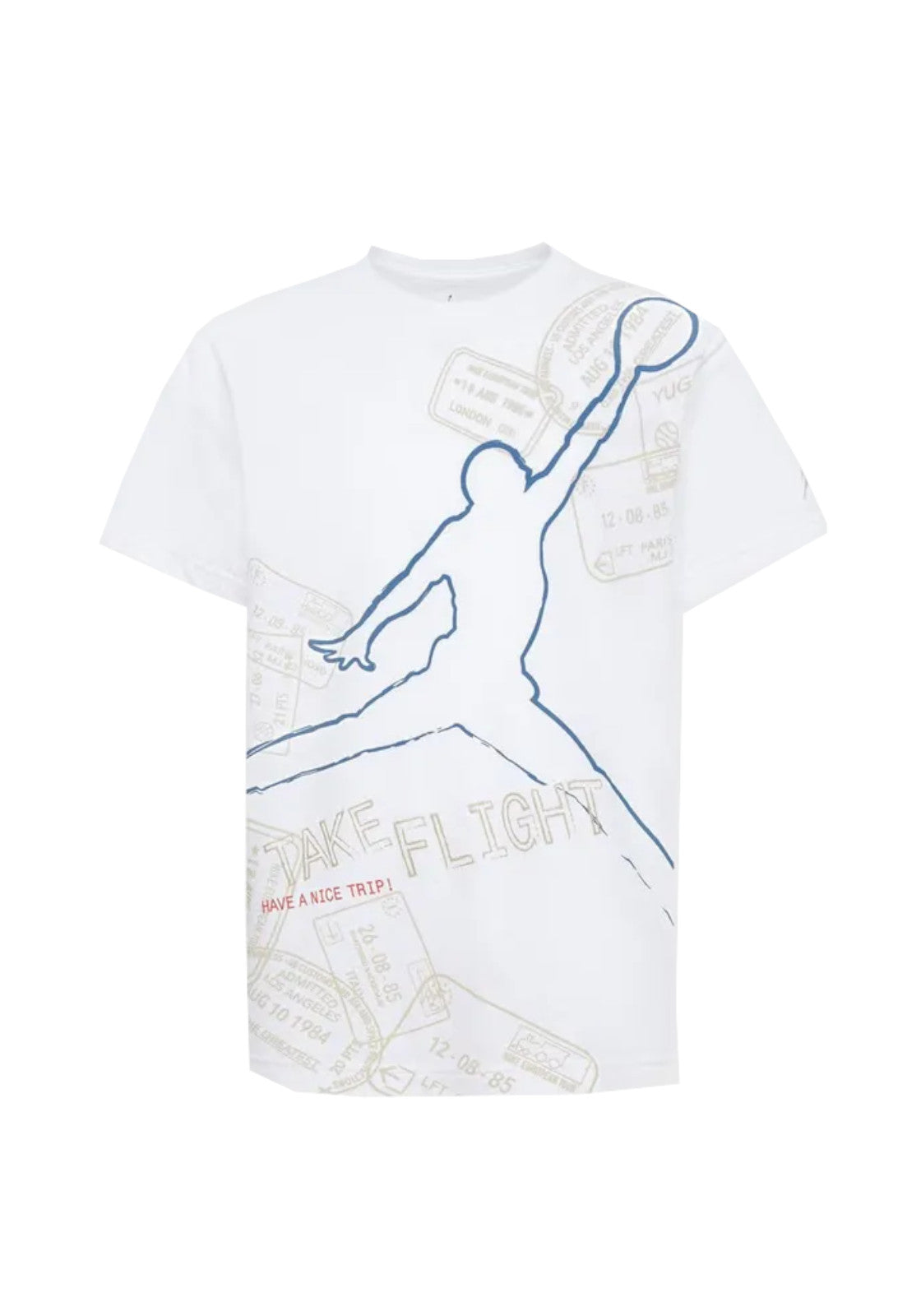 T-SHIRT E CANOTTE Bianco/azzurro Nike