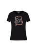 T-SHIRT E CANOTTE Nero/rosa Ea7