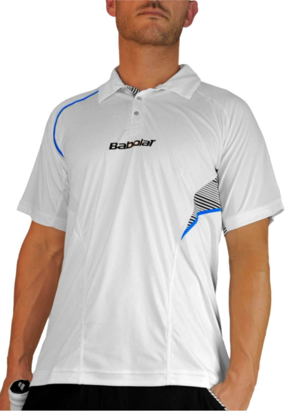 MAGLIONI E POLO Bianco/azzurro Babolat