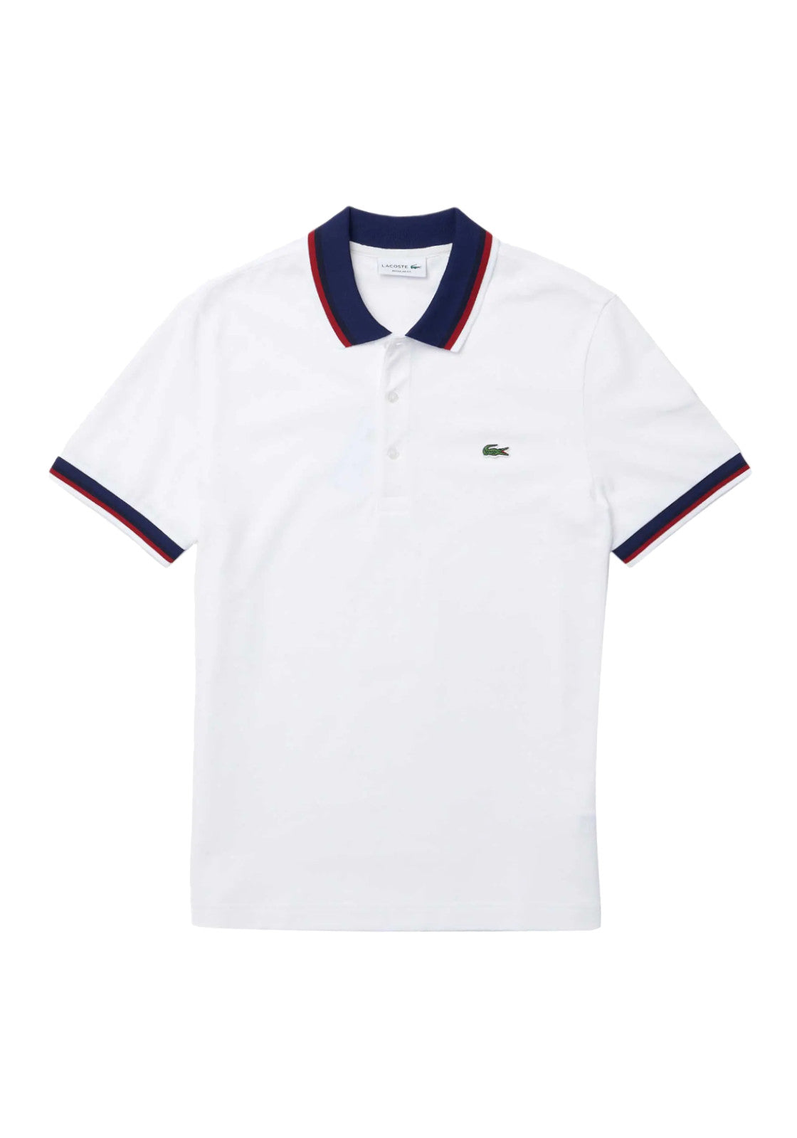 MAGLIONI E POLO Bianco/blu Lacoste