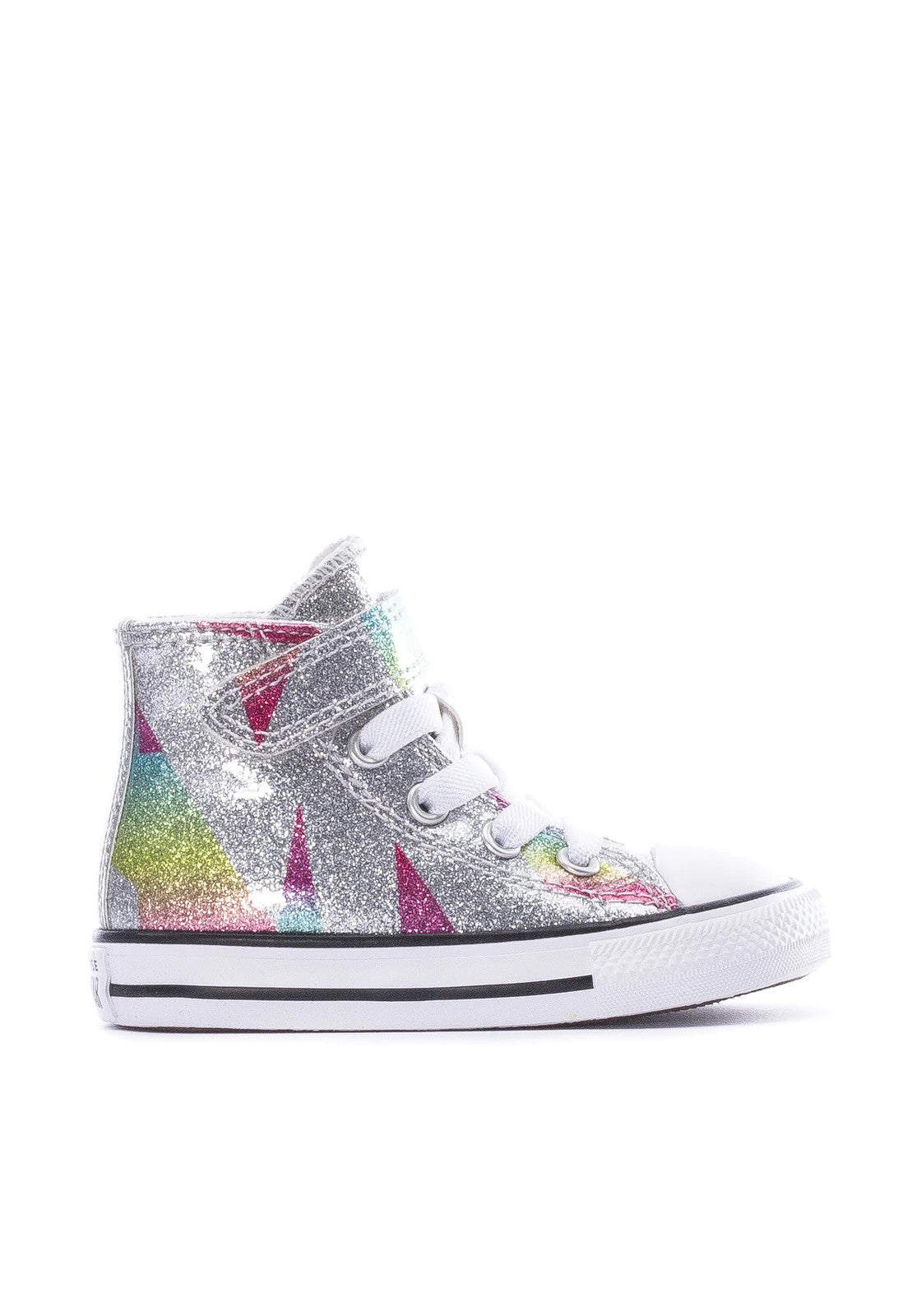 SCARPE Argento Converse