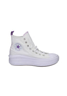 SCARPE Bianco/lilla Converse