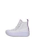 SCARPE Bianco/lilla Converse