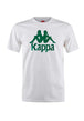 T-SHIRT E CANOTTE Bianco/verde Kappa