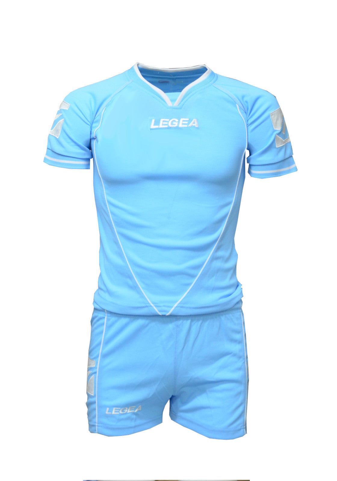 CALCIO Celeste/bianco Legea