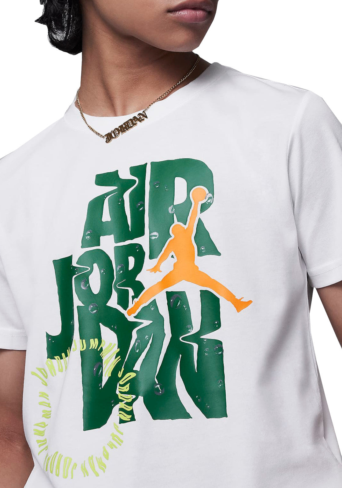 T-SHIRT E CANOTTE Bianco/verde Nike