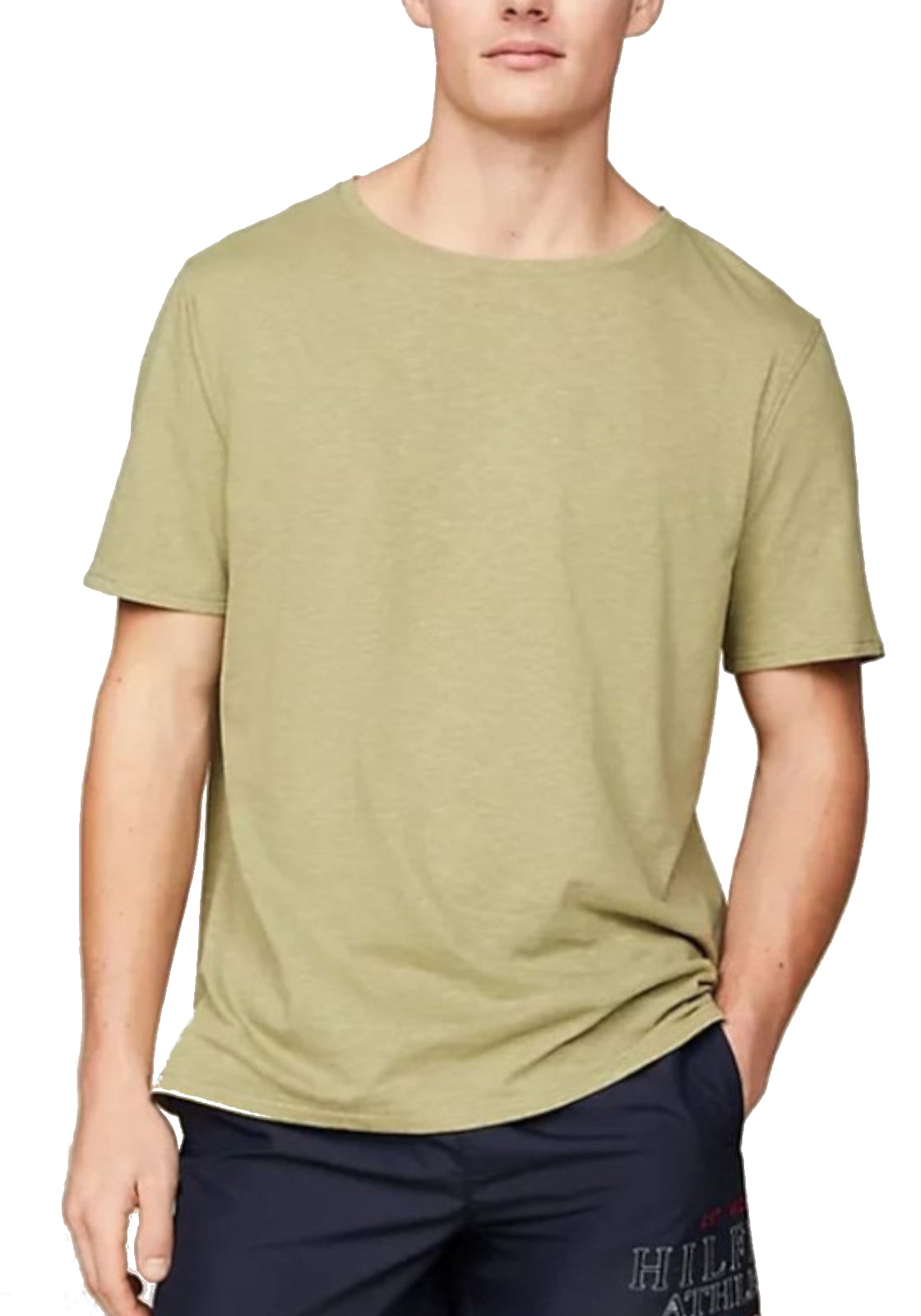 T-SHIRT E CANOTTE Verde Militare Tommy Hilfiger