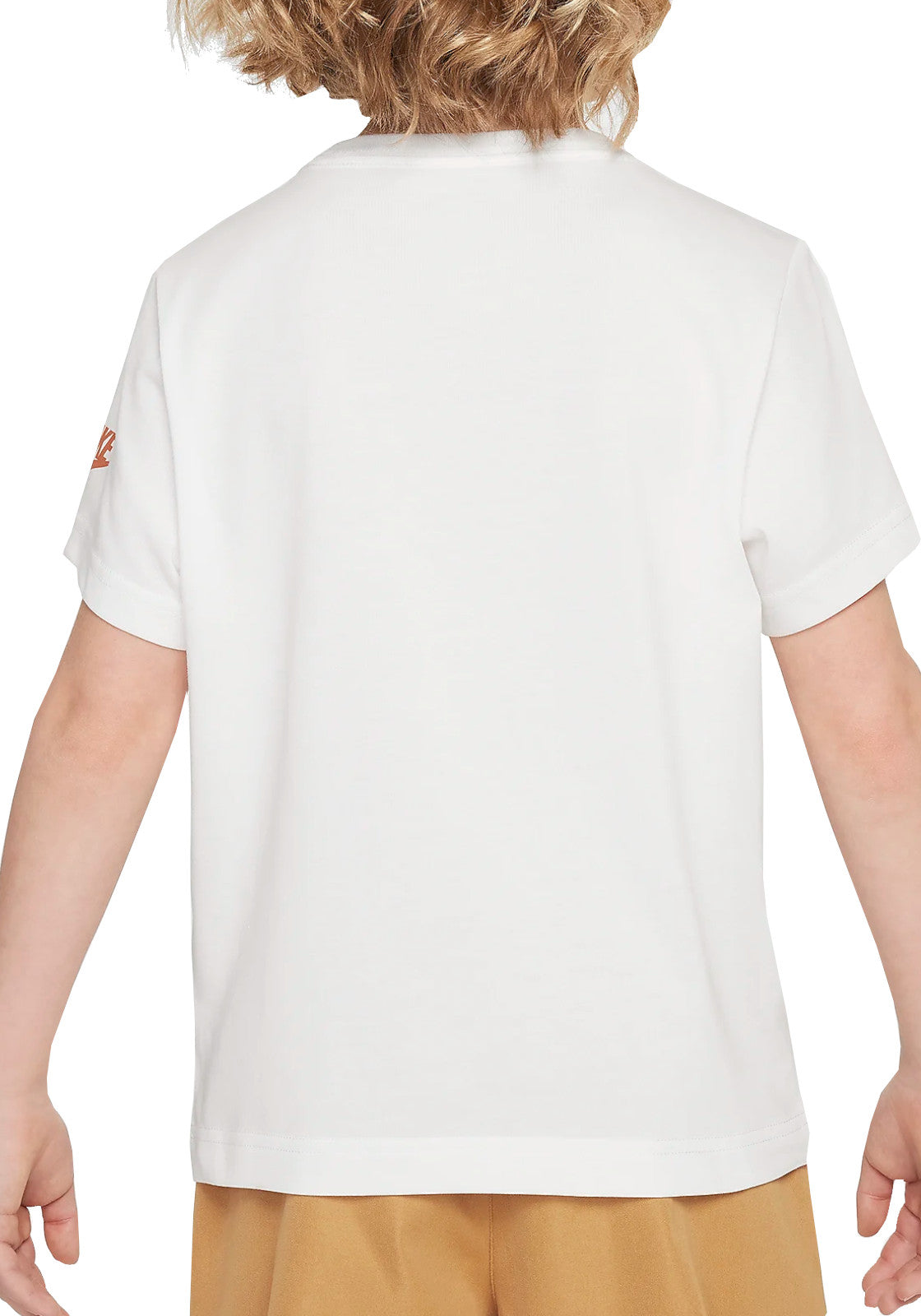 T-SHIRT E CANOTTE Bianco/arancio Nike