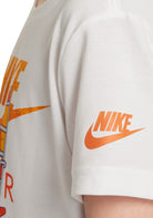 T-SHIRT E CANOTTE Bianco/arancio Nike