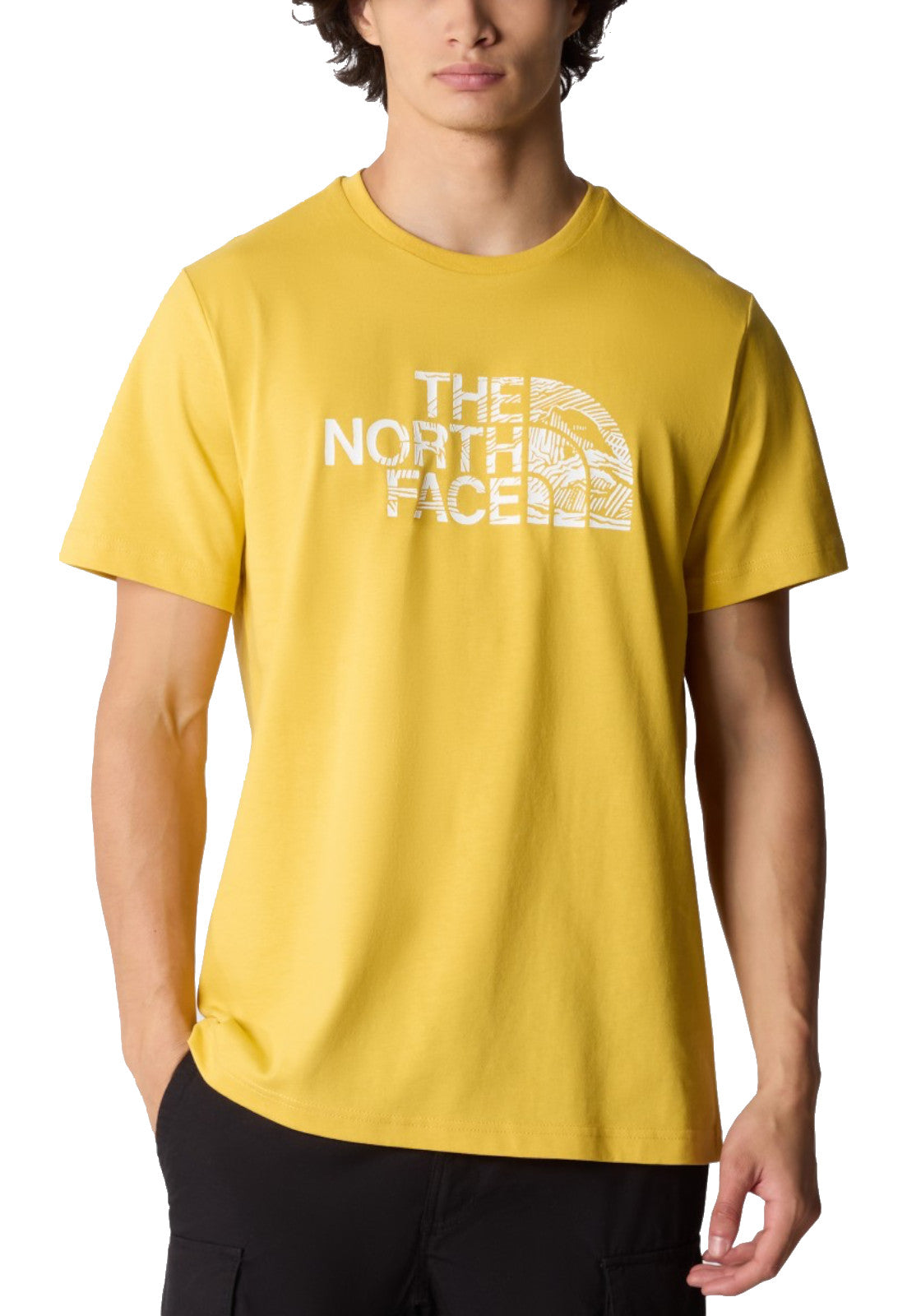 T-SHIRT E CANOTTE Senape The North Face