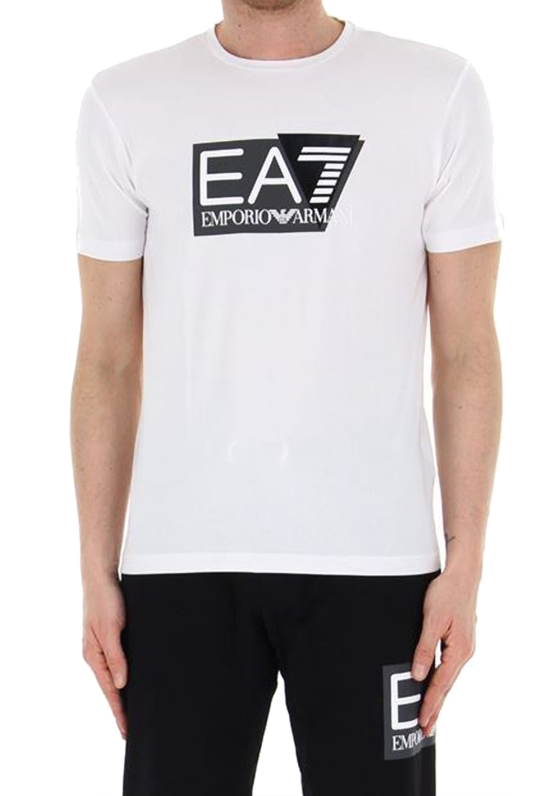 T-SHIRT E CANOTTE Bianco/nero Ea7