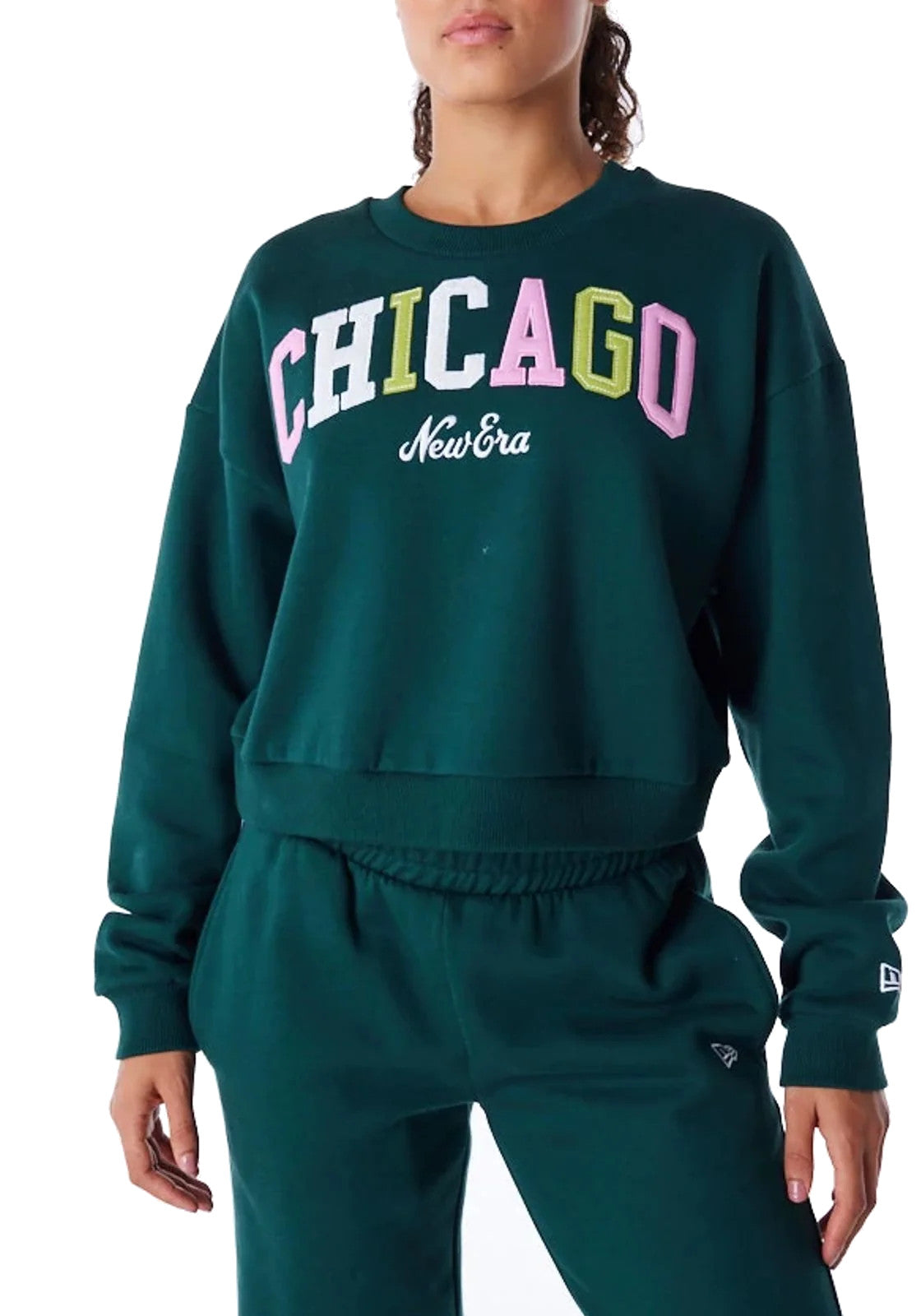 FELPE Verde/rosa New Era