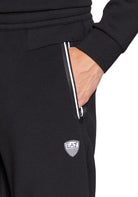 PANTALONI Nero/bianco Ea7