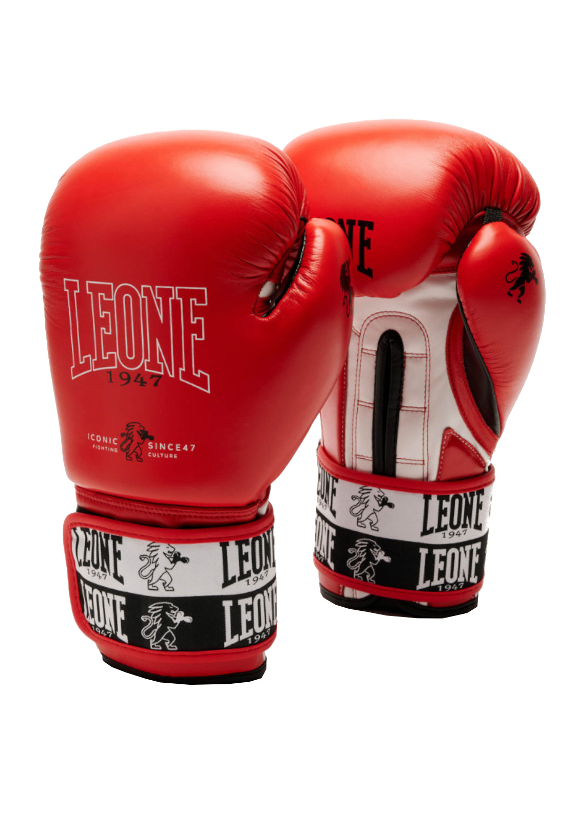 BOXE-KARATE-JUDO Rosso/bianco Leone