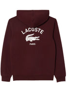 FELPE Bordeaux/bianco Lacoste