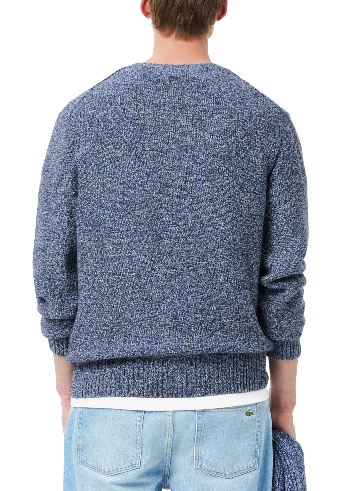 MAGLIONI E POLO Blu Melange Lacoste