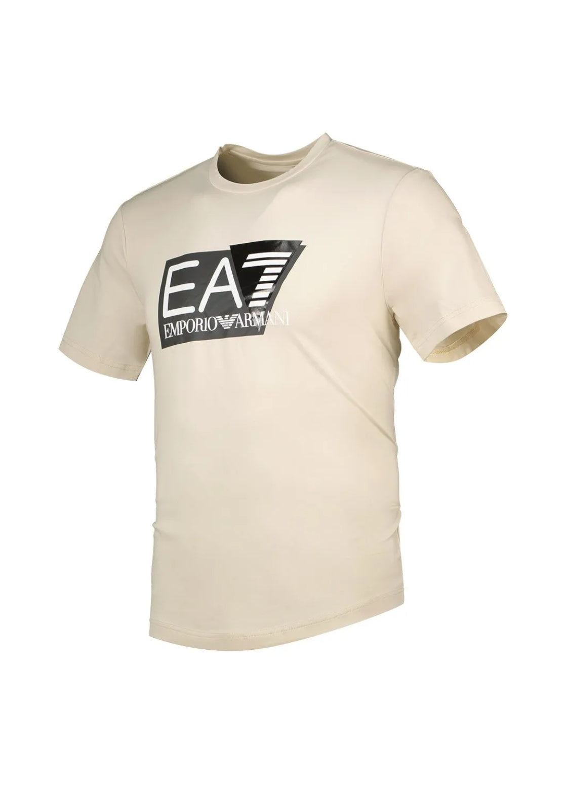 T-SHIRT E CANOTTE Beige/nero Ea7