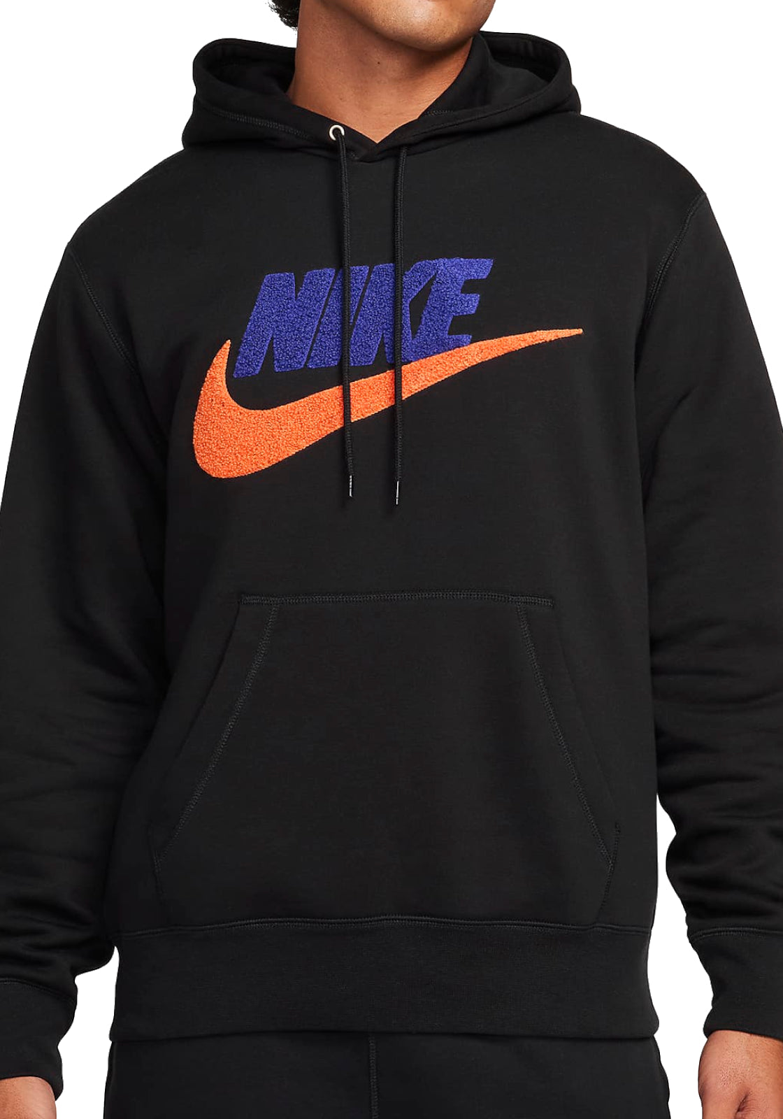 FELPE Nero/arancio Nike