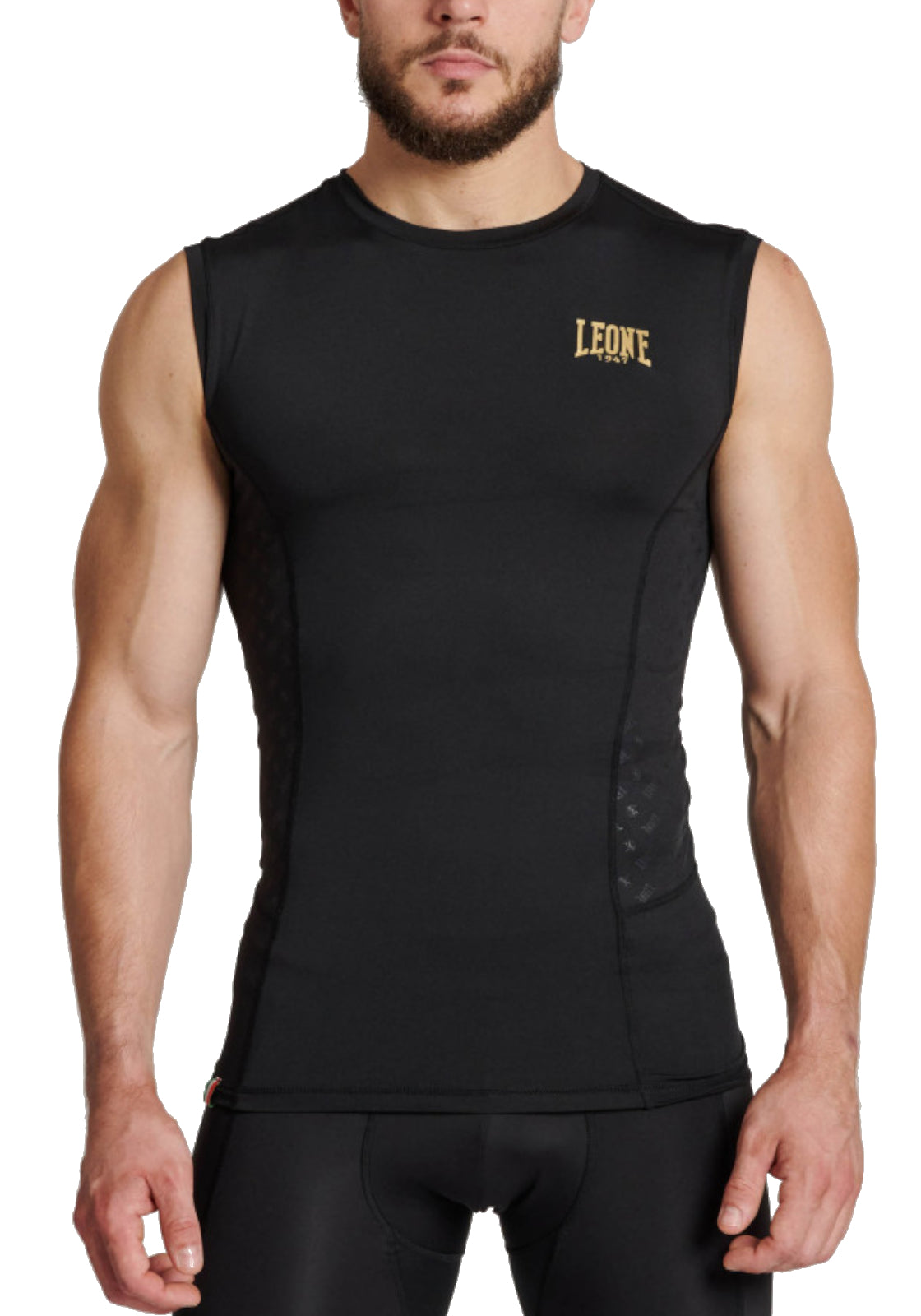 T-SHIRT E CANOTTE Nero/oro Leone