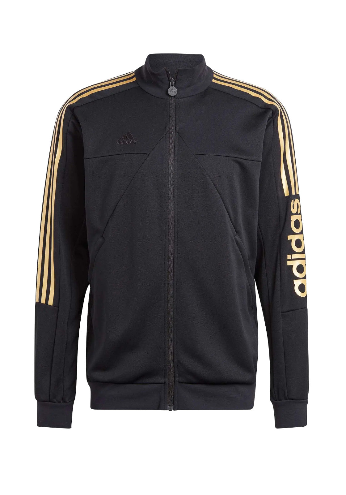 Felpa Giacca Adidas Nero Oro Felpa Adidas Tiro Wordmark Full Zip