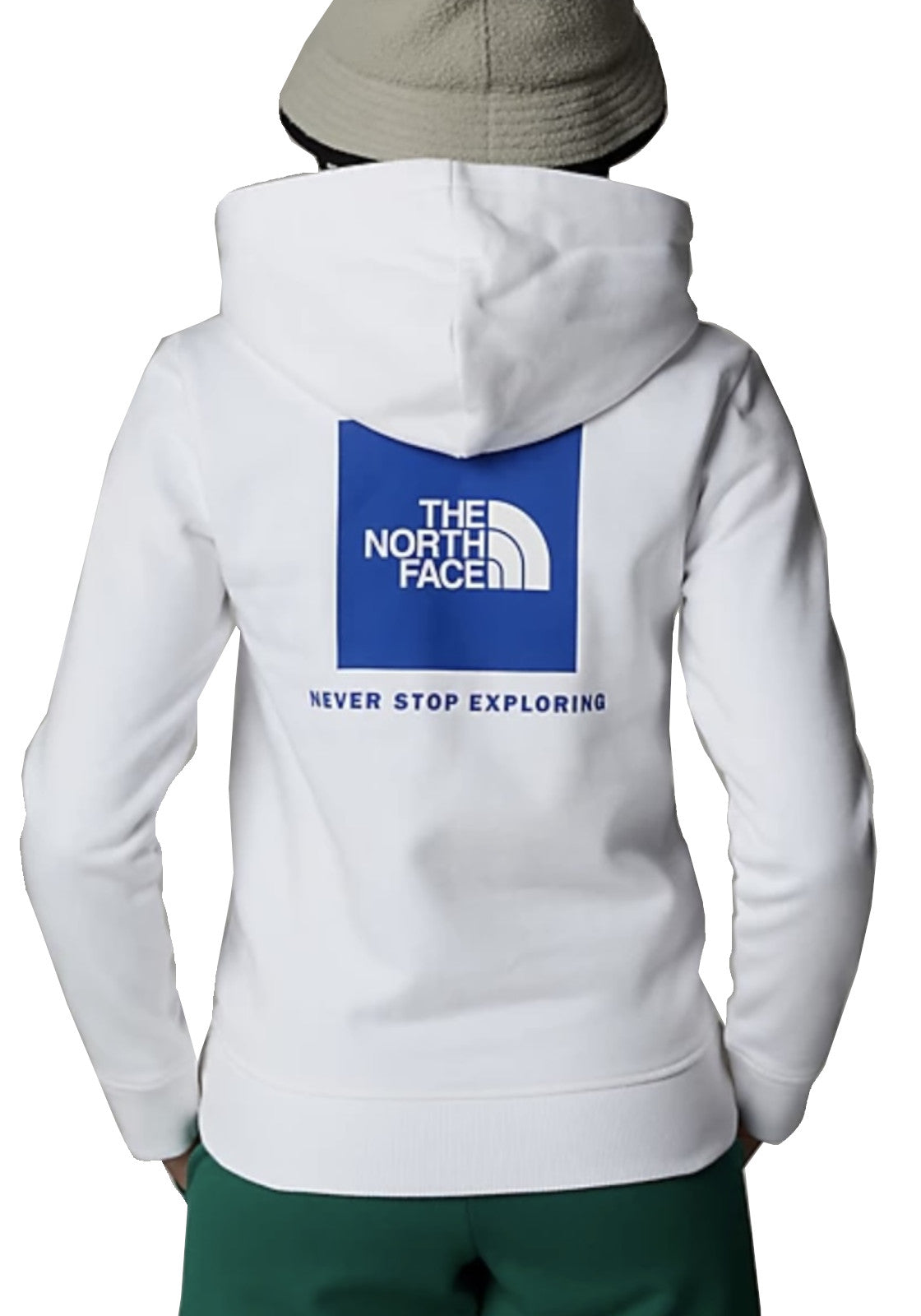 FELPE Bianco/azzurro The North Face