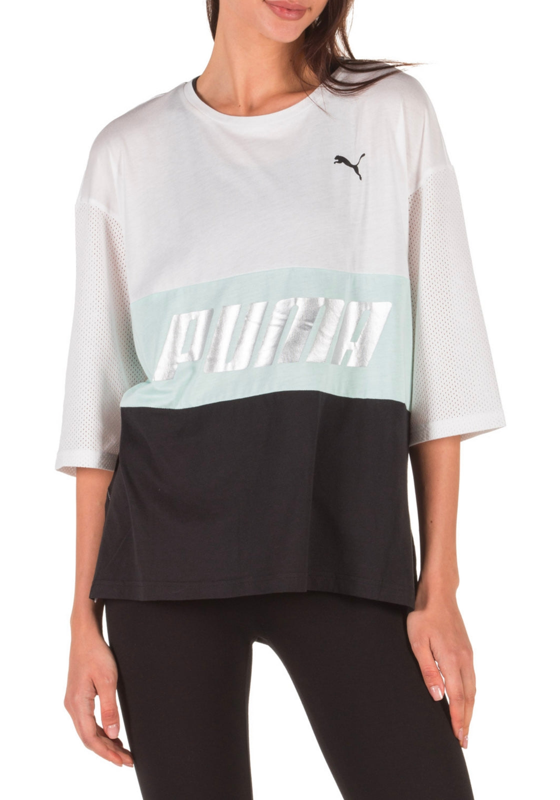 T-SHIRT E CANOTTE Bianco/nero Puma