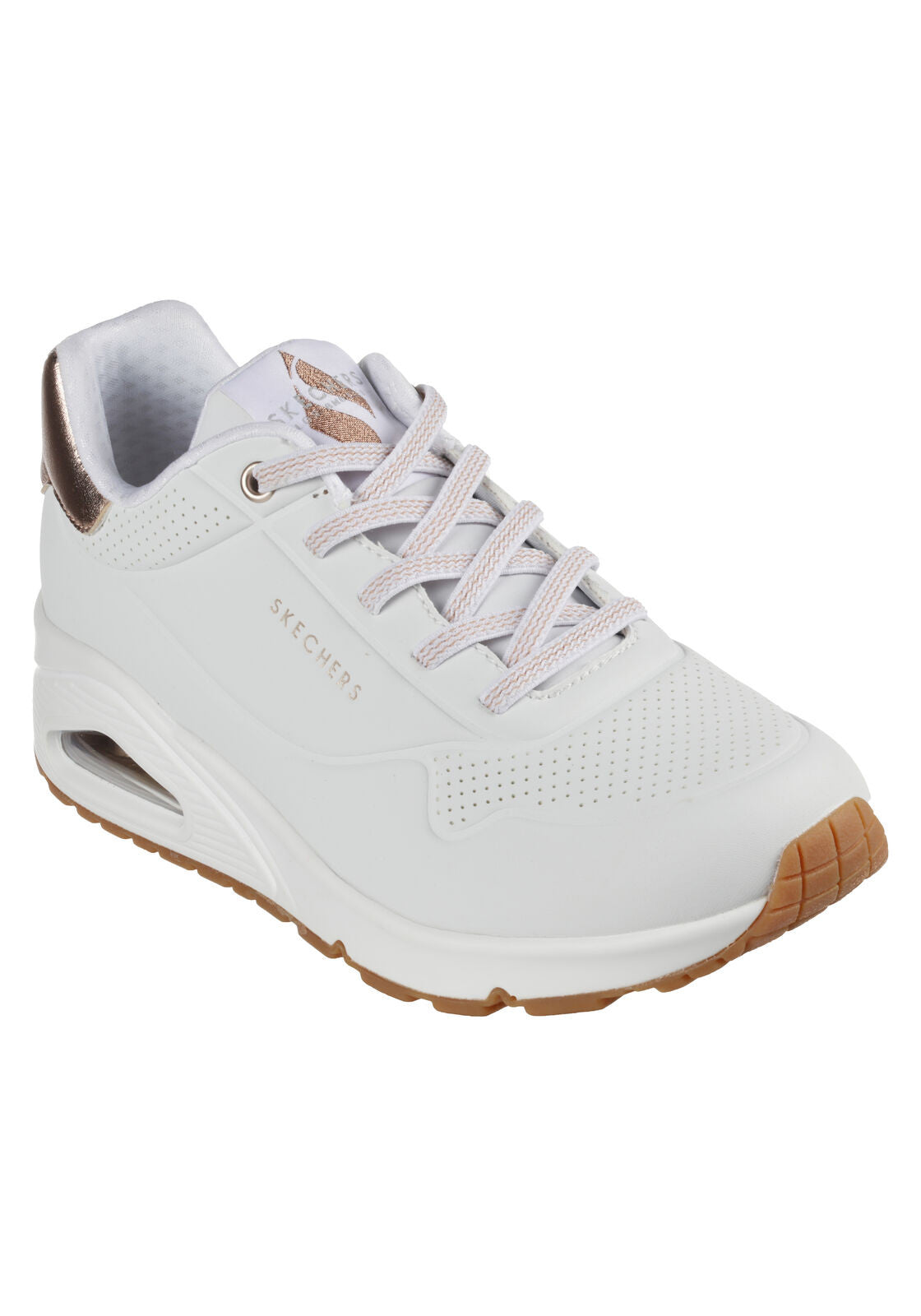 SCARPE Bianco/argento Skechers