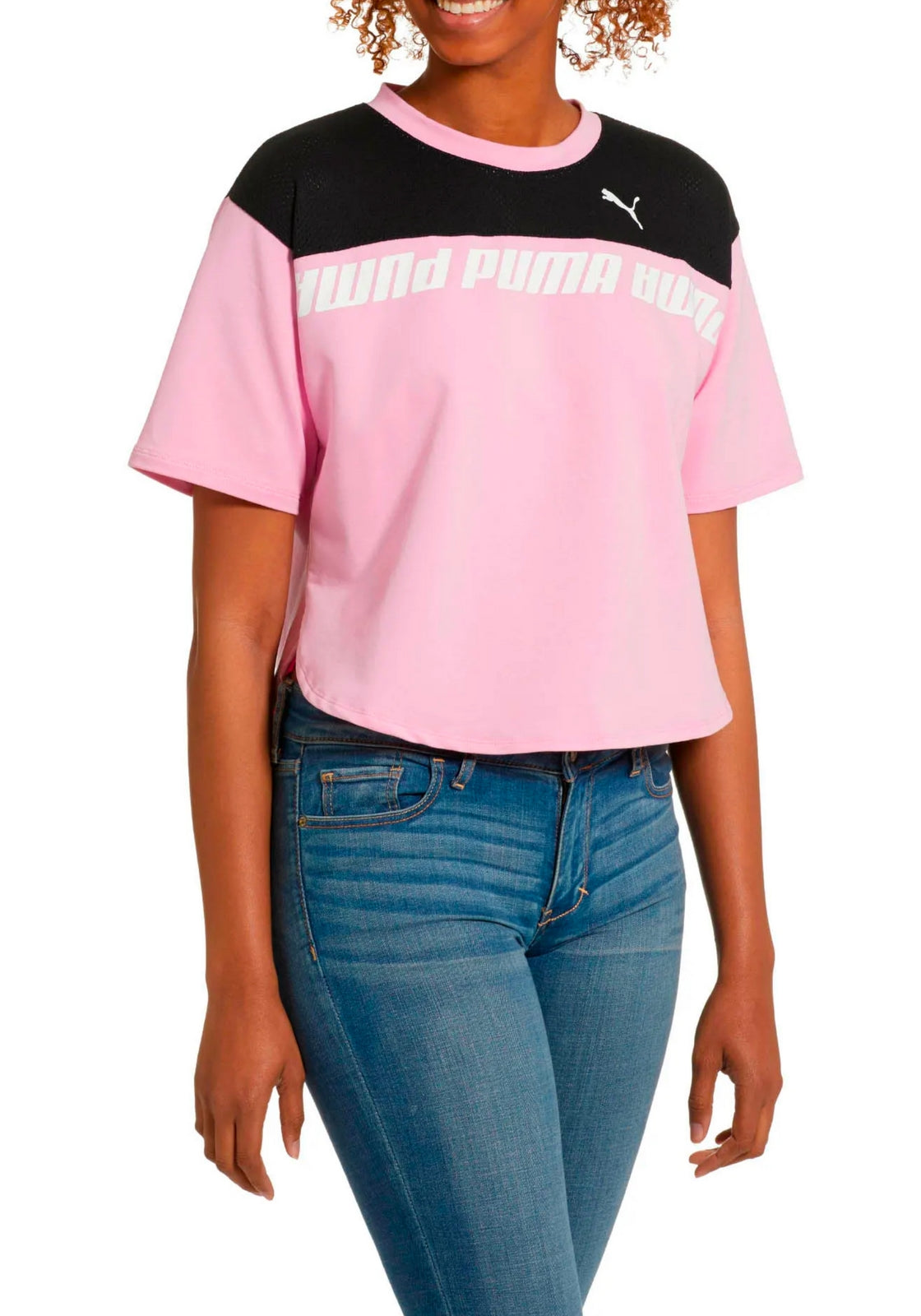 T-SHIRT E CANOTTE Rosa/nero Puma