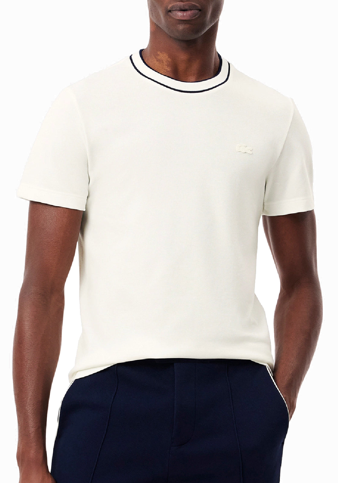 T-SHIRT E CANOTTE Panna/blu Lacoste