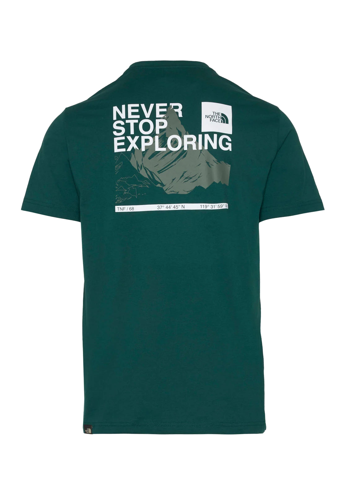 T-SHIRT E CANOTTE Verde/bianco The North Face