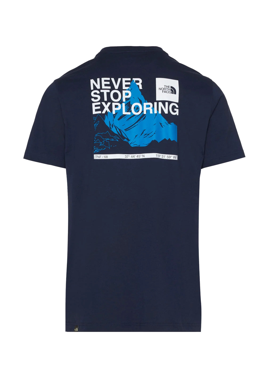 T-SHIRT E CANOTTE Blu/bianco The North Face