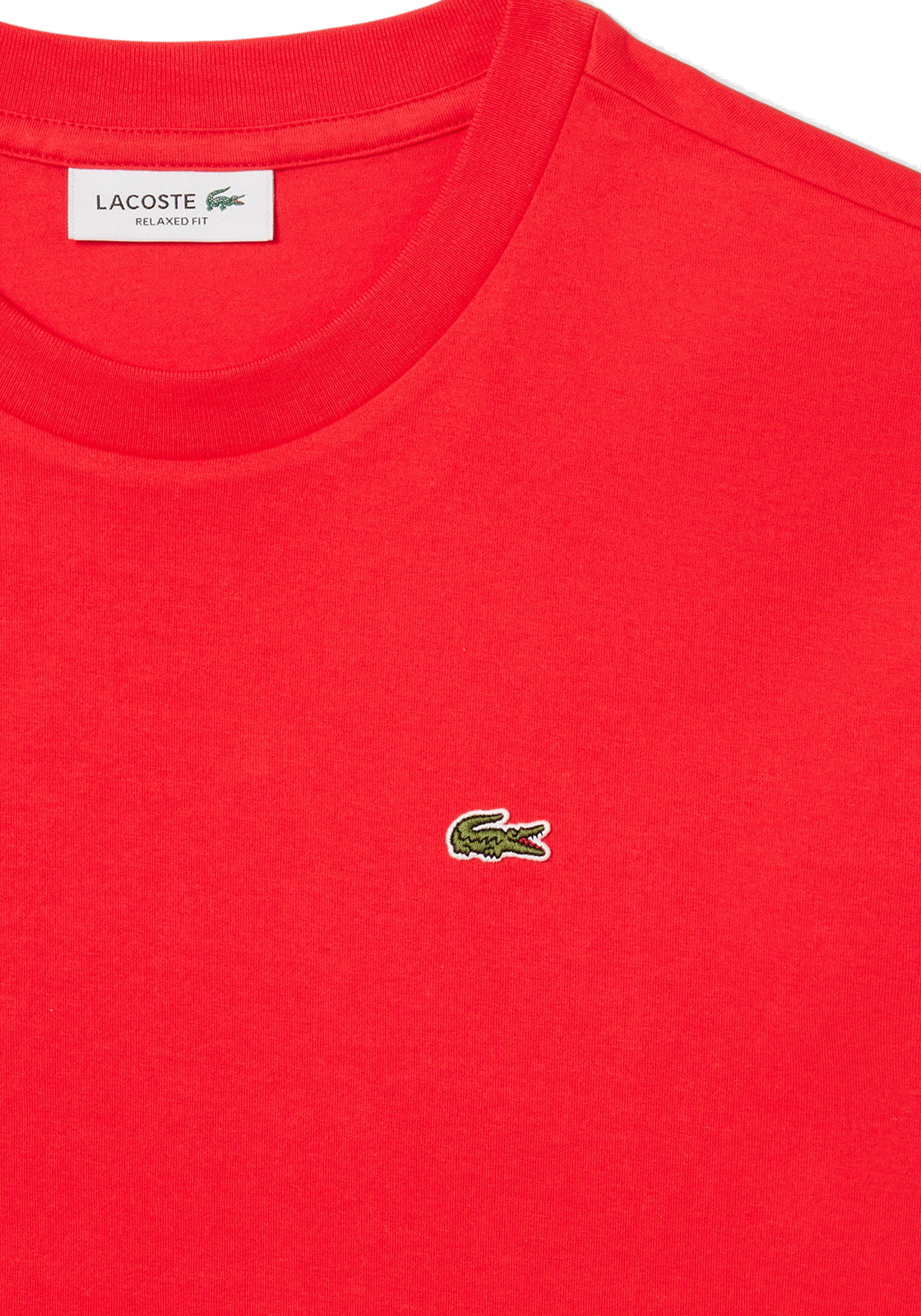 T-SHIRT E CANOTTE Rosso Lacoste