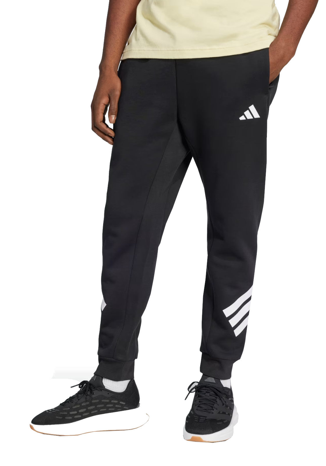 PANTALONI Nero/bianco Adidas