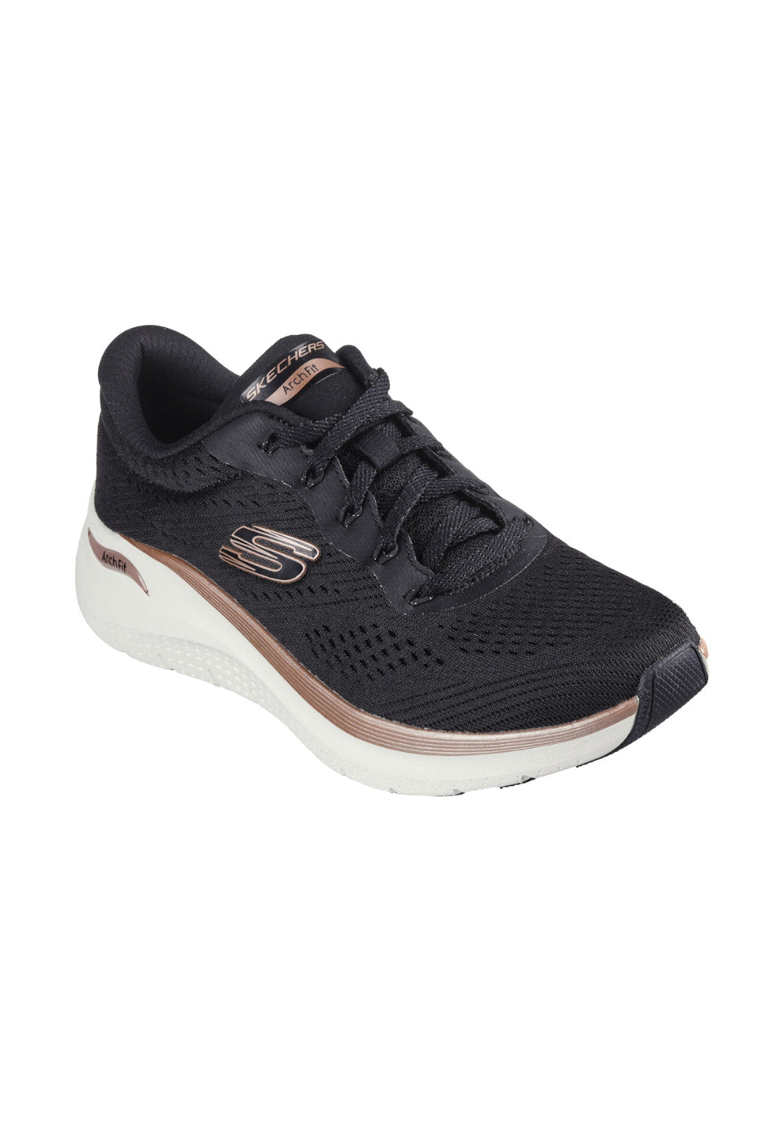 SCARPE Nero/oro Skechers