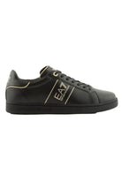 SCARPE Nero/oro Ea7