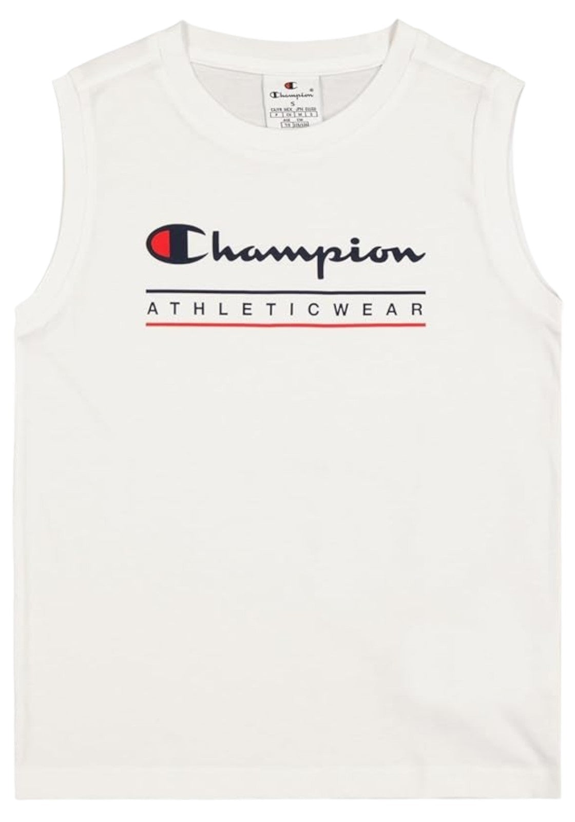 T-SHIRT E CANOTTE Bianco/blu Champion