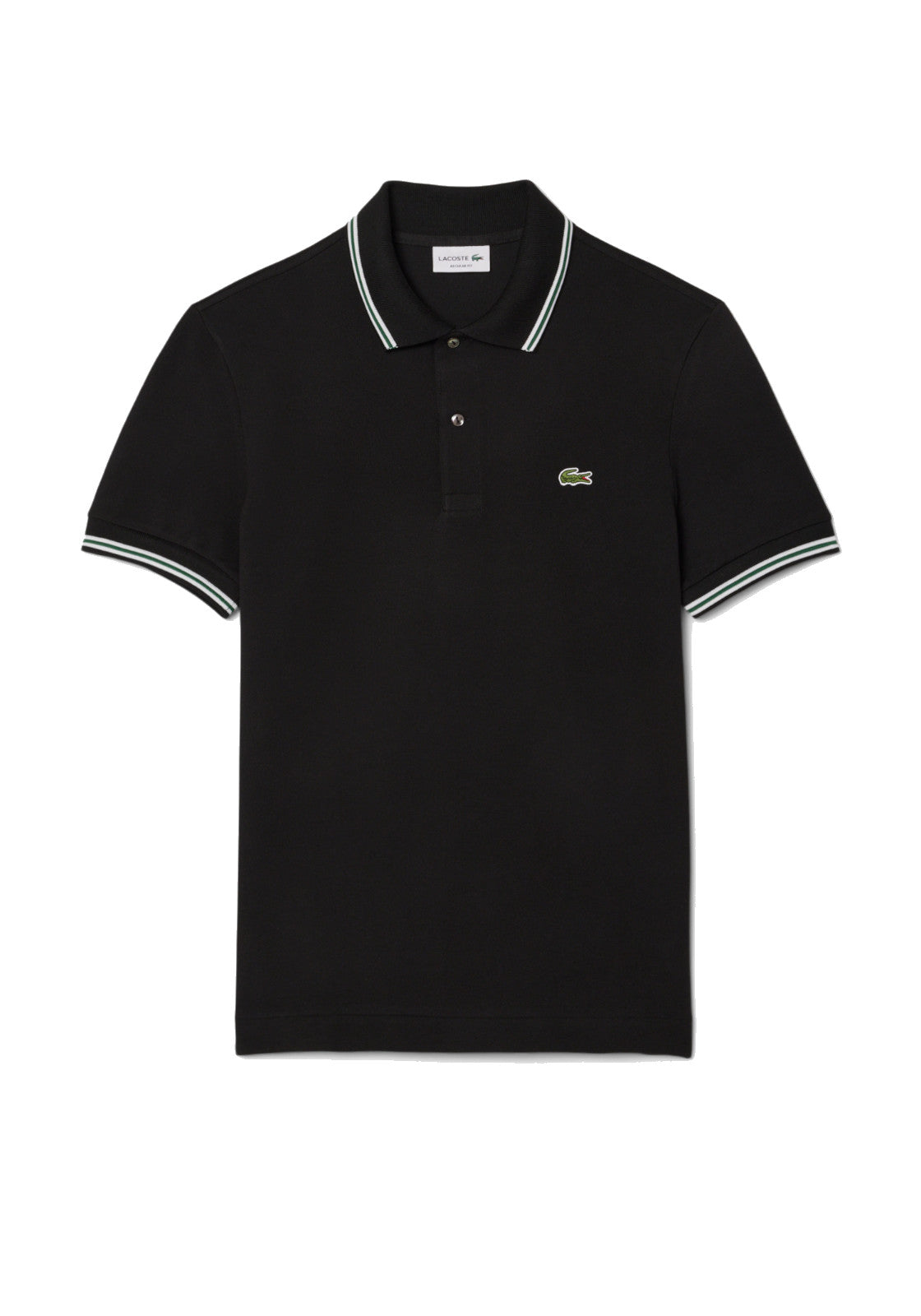 MAGLIONI E POLO Nero/verde Lacoste