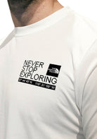 T-SHIRT E CANOTTE Bianco/nero The North Face
