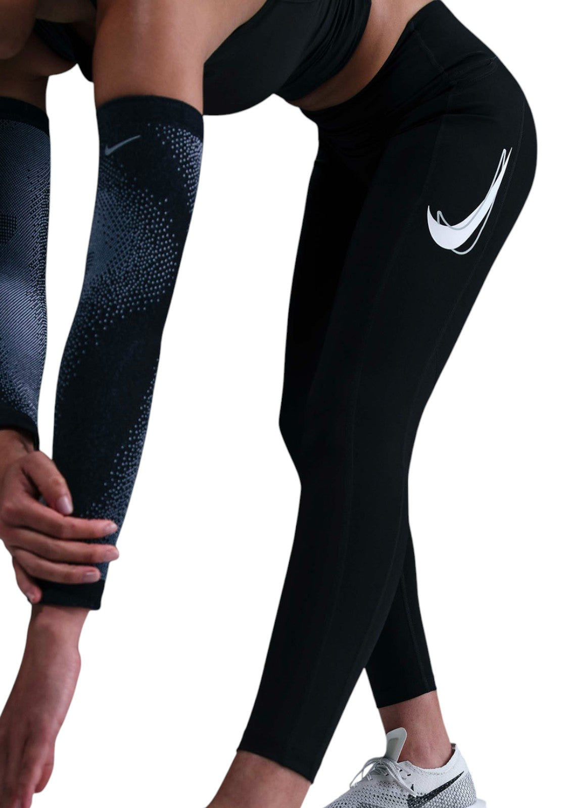 PANTALONI Nero/bianco Nike