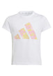 T-SHIRT E CANOTTE Bianco/rosa Adidas