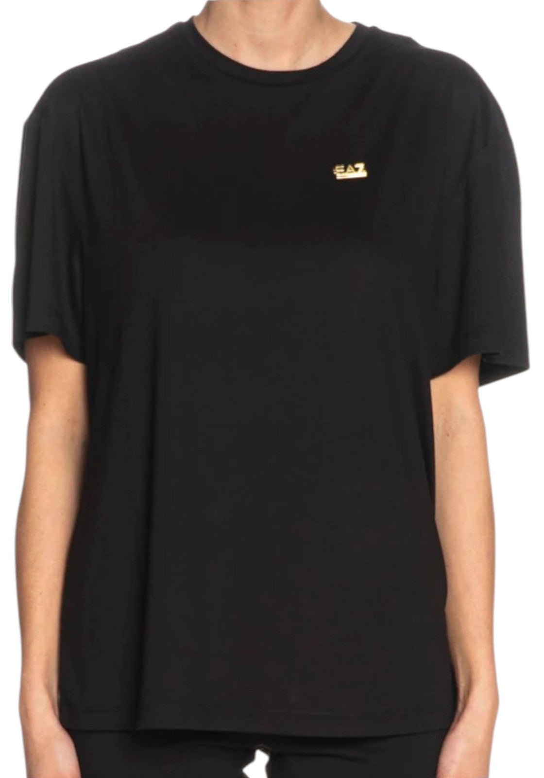 T-SHIRT E CANOTTE Nero/oro Ea7