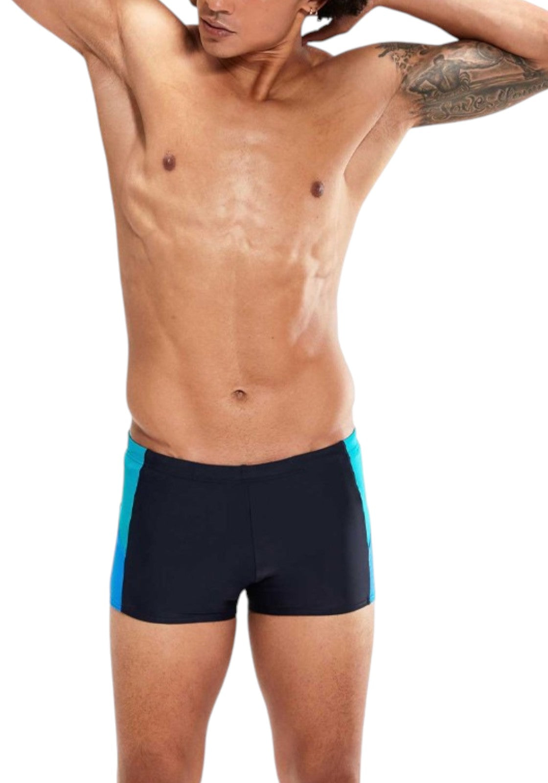 COSTUMI Nero/celeste Speedo