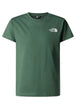 T-SHIRT E CANOTTE Verde/nero The North Face