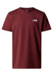 T-SHIRT E CANOTTE Bordeaux The North Face