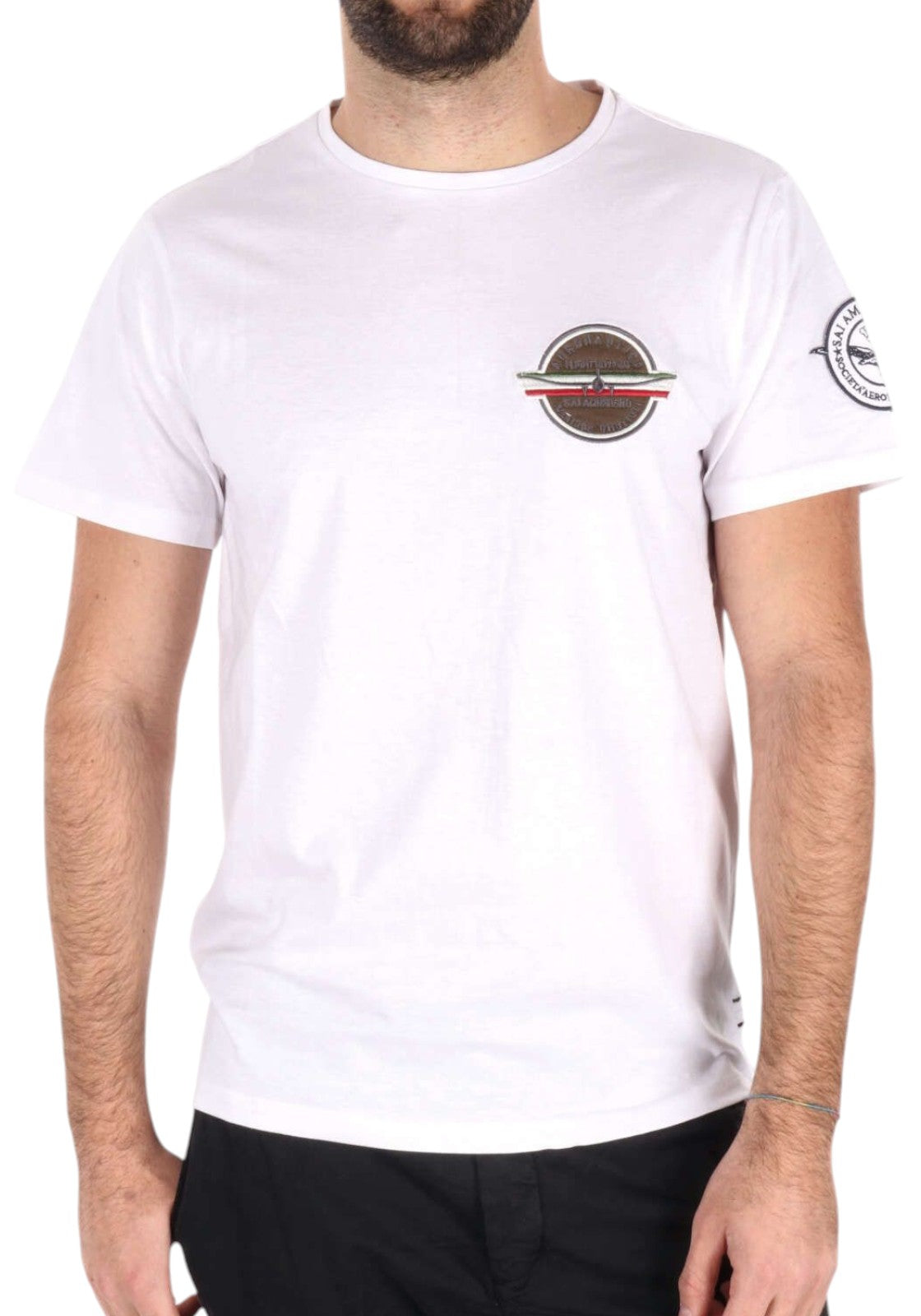 T-SHIRT E CANOTTE Bianco Aeronautica It.