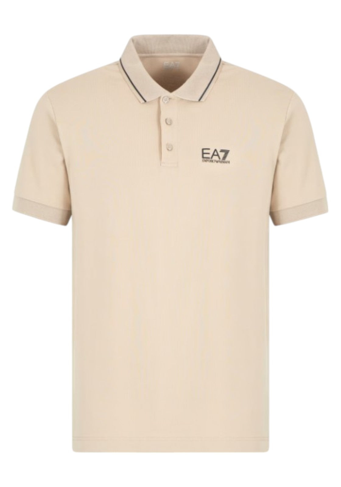 MAGLIONI E POLO Beige/nero Ea7