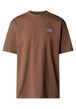 T-SHIRT E CANOTTE Marrone The North Face